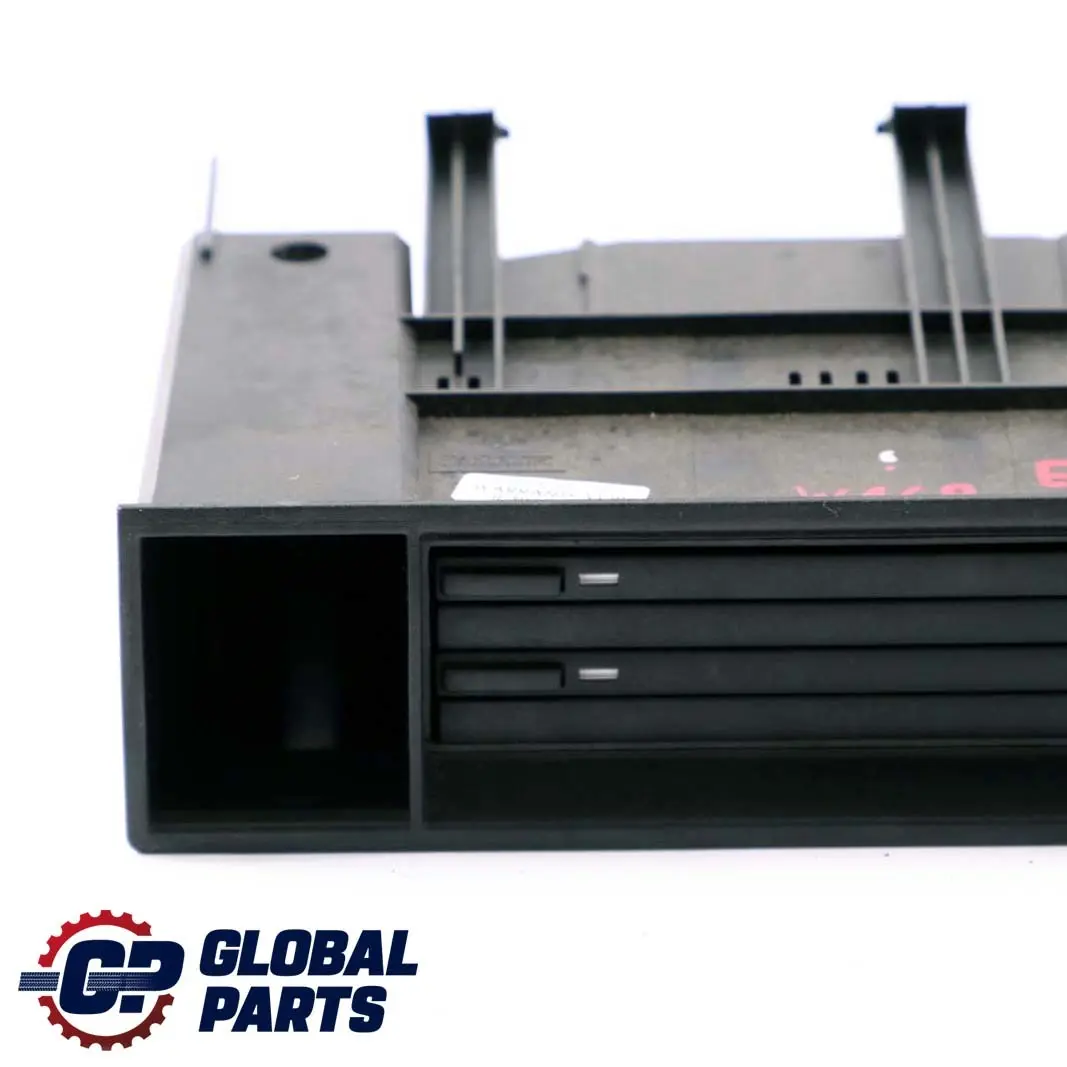Mercedes-Benz A-Class W168 CD Storage Box Holder Bracket Trim to with Part number A1686800814 Mercedes-Benz A-Class W168 CD Storage Box Holder Bracket Trim - SKU A1686800814 - Part number A1686800814