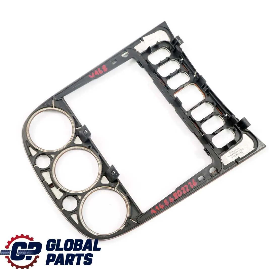 Mercedes-Benz A-Class W168 Cover Panel Frame Trim Centre Console to with Part number A1686802236 Mercedes-Benz A-Class W168 Cover Panel Frame Trim Centre Console - SKU A1686802236 - Part number A1686802236