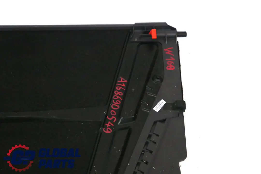 Benz A Class W168 Boot Trunk Parcel Storage Shelf Cover Panel Trim to Mercedes with Part number A1686900549 Mercedes Benz A Class W168 Boot Trunk Parcel Storage Shelf Cover Panel Trim - SKU A1686900549 - Part number A1686900549