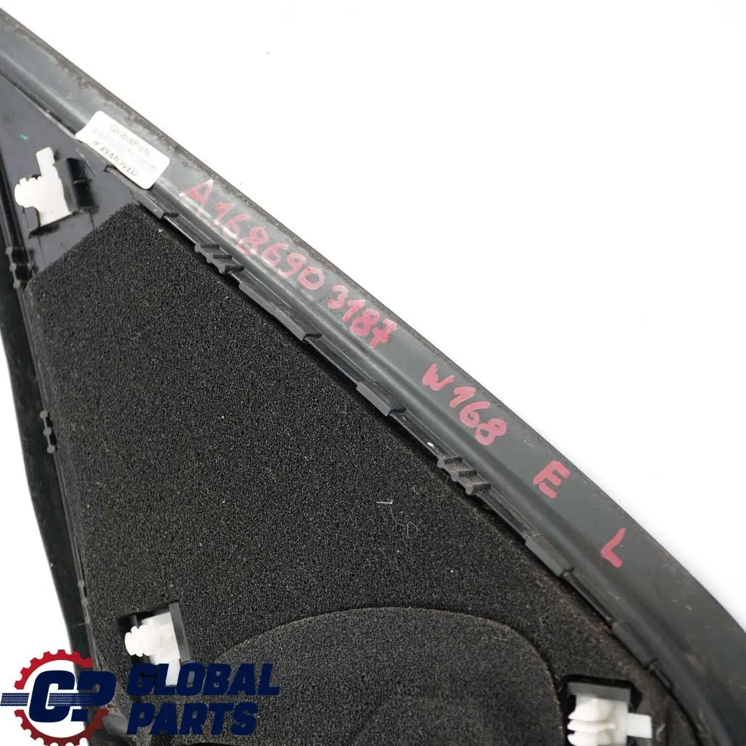 Mercedes-Benz A-Class W168 Wing Mirror Trim Top Cover Left N/S to with Part number A1686903187 Mercedes-Benz A-Class W168 Wing Mirror Trim Top Cover Left N/S - SKU A1686903187 - Part number A1686903187