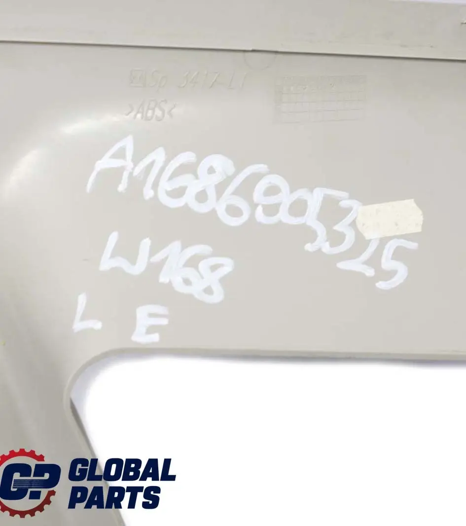 Mercedes-Benz A-Class W168 Trim C-Pillar Rear Left N/S Cover Panel - SKU A1686905325 - Part number A1686905325