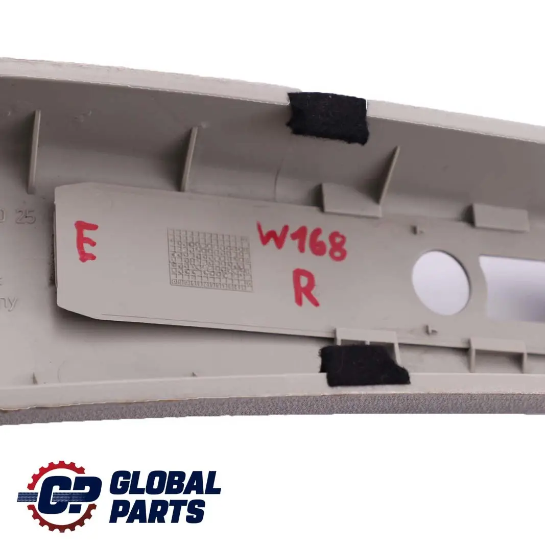 Mercedes-Benz A-Class W168 Trim B-Pillar Right O/S Cover Panel Grey - SKU A1686906025 - Part number A1686906025