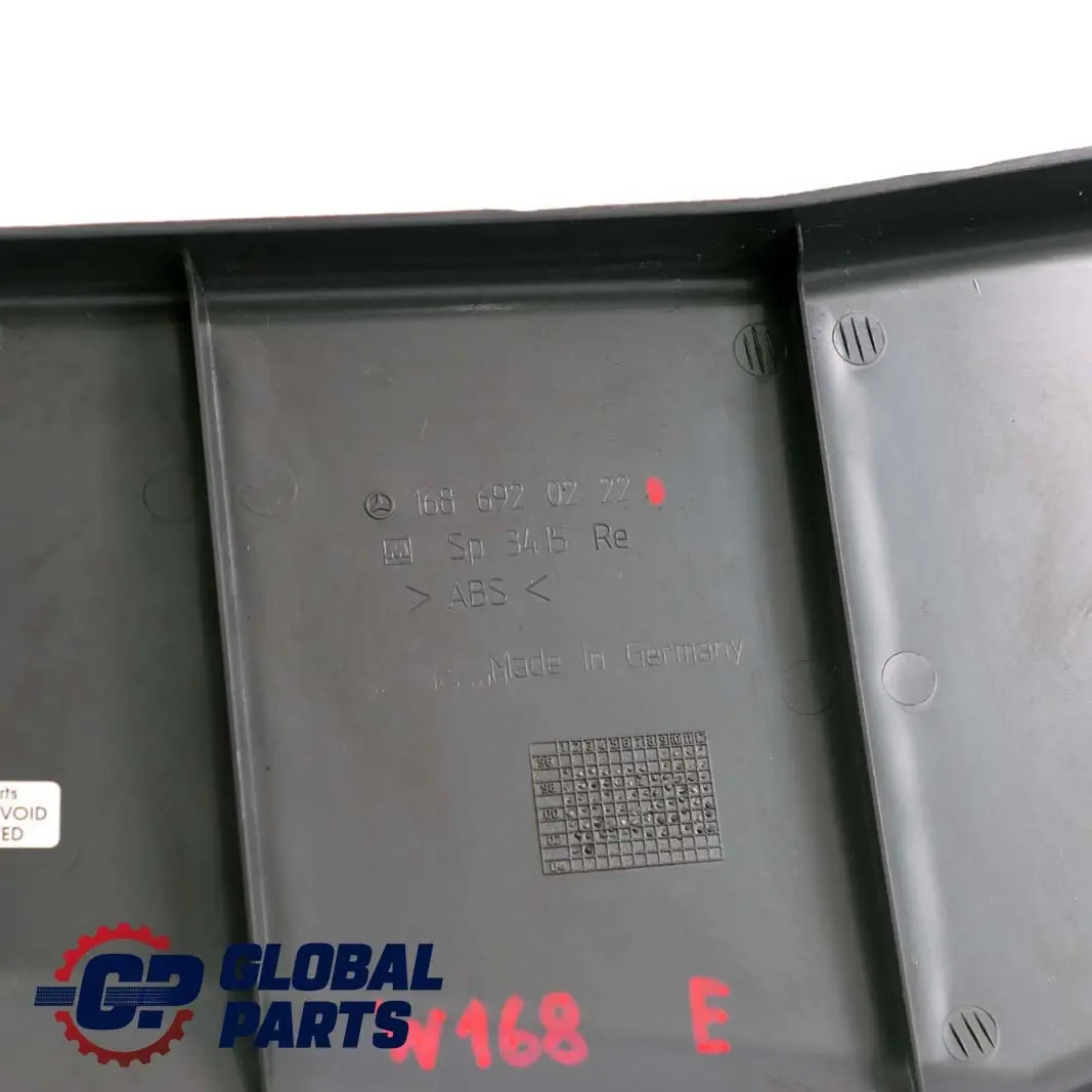 Mercedes-Benz A-Klasse W168 Blende B-Säule Rechts Verkleidung für mit Teilenummer A1686920222 Mercedes-Benz A-Klasse W168 Blende B-Säule Rechts Verkleidung - SKU A1686920222 - Teilenummer A1686920222
