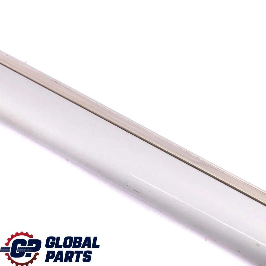 Mercedes-Benz A W168 Front Left Door N/S Moulding Trim Strip Polar Silver - 761 to with Part number A1686981362 Mercedes-Benz A W168 Front Left Door N/S Moulding Trim Strip Polar Silver - 761 - SKU A1686981362-PLS - Part number A1686981362