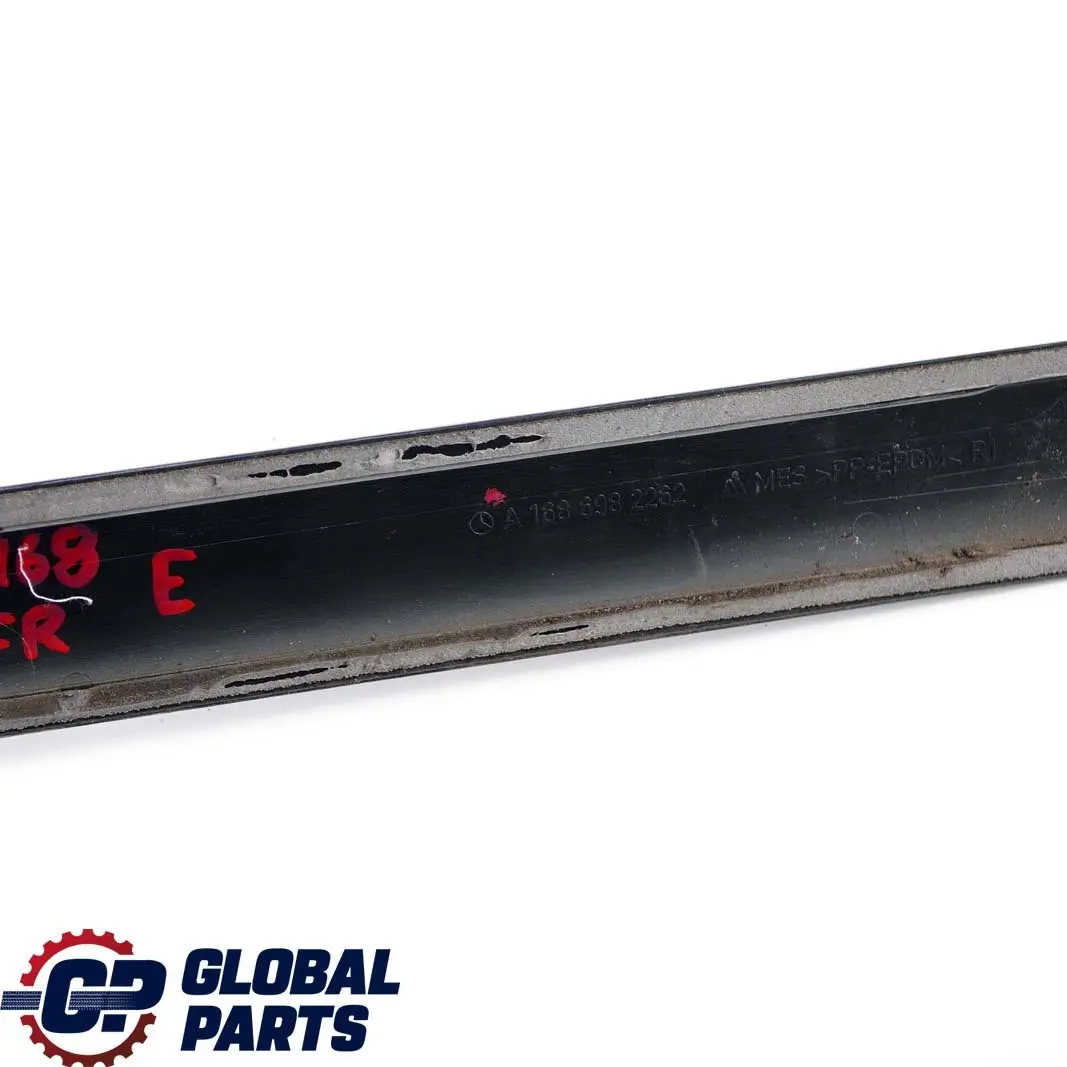 Mercedes-Benz A W168 Front Right Door O/S Moulding Trim Strip Primed Black to with Part number A1686982262 Mercedes-Benz A W168 Front Right Door O/S Moulding Trim Strip Primed Black - SKU A1686982262 - Part number A1686982262