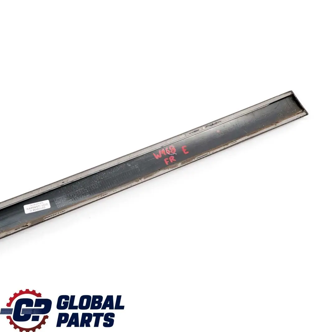 Mercedes-Benz A W168 Front Right Door O/S Moulding Trim Strip Primed Black to with Part number A1686982262 Mercedes-Benz A W168 Front Right Door O/S Moulding Trim Strip Primed Black - SKU A1686982262 - Part number A1686982262