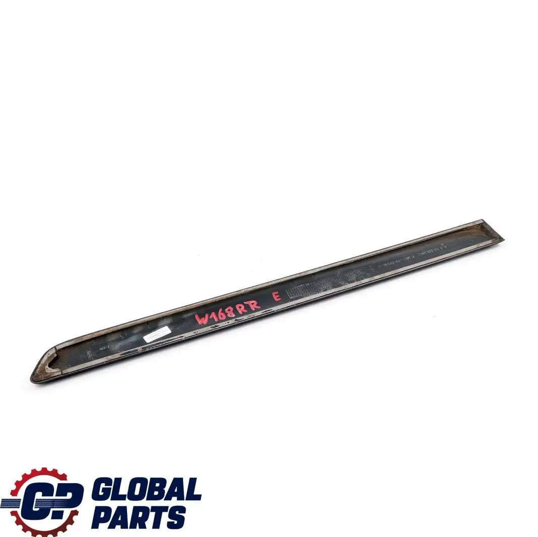 Mercedes-Benz A W168 Rear Right Door O/S Moulding Trim Strip Primed Black to with Part number A1686982462 Mercedes-Benz A W168 Rear Right Door O/S Moulding Trim Strip Primed Black - SKU A1686982462 - Part number A1686982462