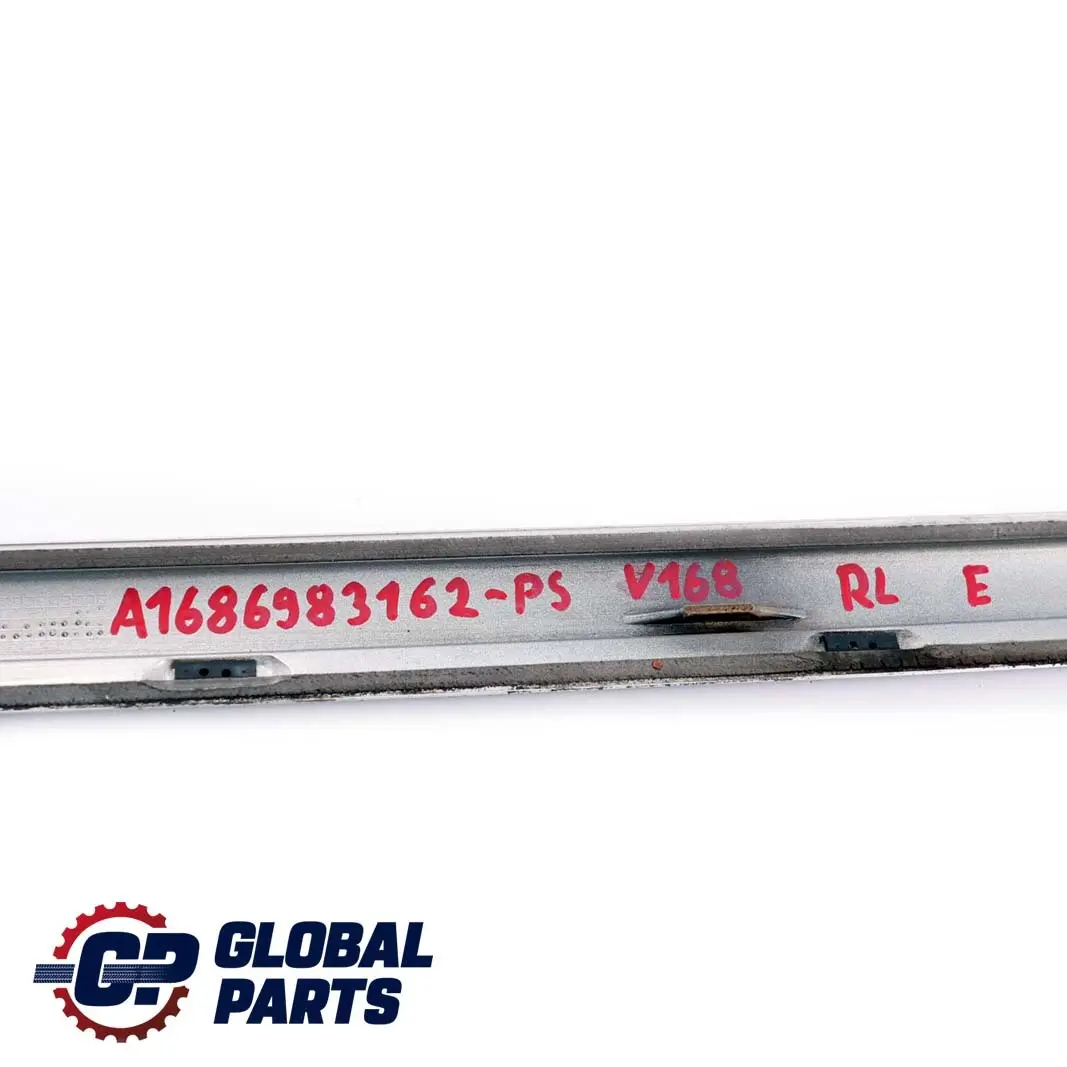 Mercedes A-Klasse W168 Tür Hinten Links Zierleiste Blende Silber - SKU A1686983162-PS - Teilenummer A1686983162