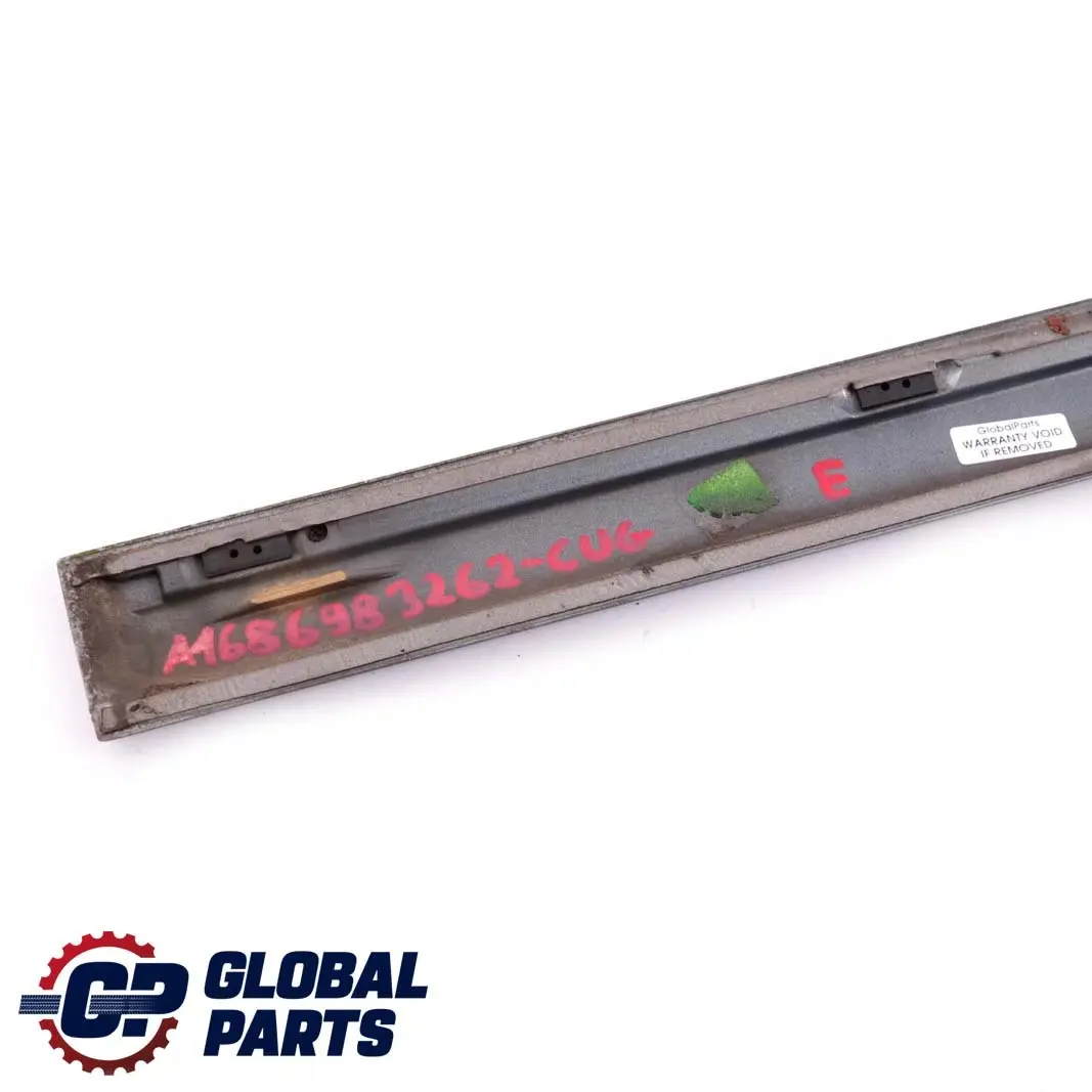 Mercedes-Benz A-Class W168 Rear Right Door O/S Moulding Trim Strip Cumulus Grey to with Part number A1686983262 Mercedes-Benz A-Class W168 Rear Right Door O/S Moulding Trim Strip Cumulus Grey - SKU A1686983262-CUG - Part number A1686983262