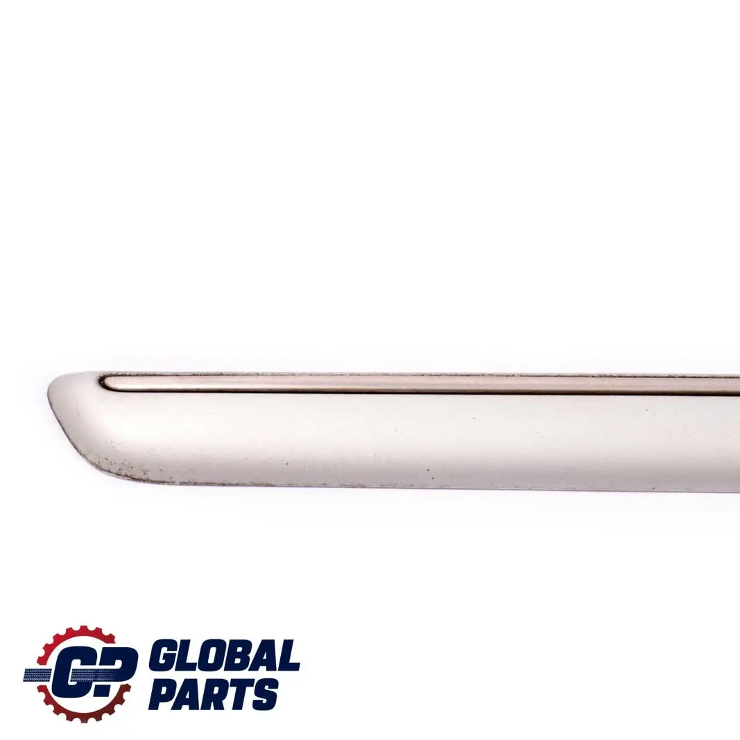 Right Door O/S Moulding Trim Strip Polar Silver 761 to Mercedes A-Class W168 Rear with Part number A1686983262 Mercedes A-Class W168 Rear Right Door O/S Moulding Trim Strip Polar Silver 761 - SKU A1686983262-PS - Part number A1686983262