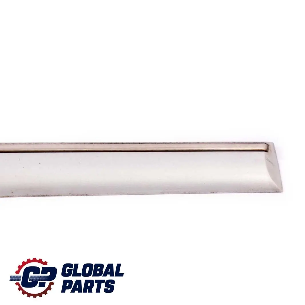 Right Door O/S Moulding Trim Strip Polar Silver 761 to Mercedes A-Class W168 Rear with Part number A1686983262 Mercedes A-Class W168 Rear Right Door O/S Moulding Trim Strip Polar Silver 761 - SKU A1686983262-PS - Part number A1686983262
