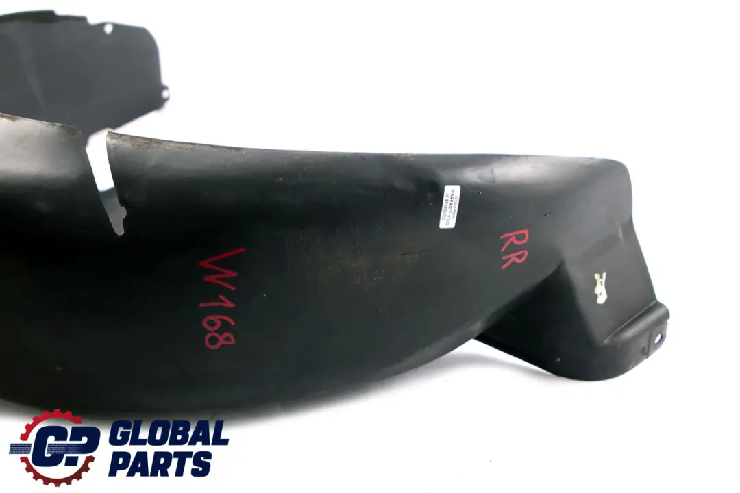 Benz Clase A W168 Trasero Derecho Rueda Arco Cubierta Panel para Mercedes con número de pieza A1686988430 Mercedes Benz Clase A W168 Trasero Derecho Rueda Arco Cubierta Panel - SKU A1686988430 - Número de pieza A1686988430