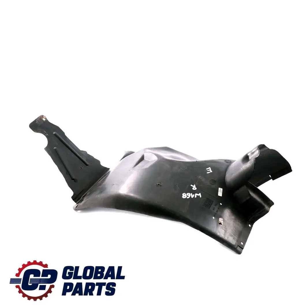 Arch Cover Wing Splash Rear Right O/S to Mercedes W168 Wheel with Part number A1686988630 Mercedes W168 Wheel Arch Cover Wing Splash Rear Right O/S - SKU A1686988630 - Part number A1686988630