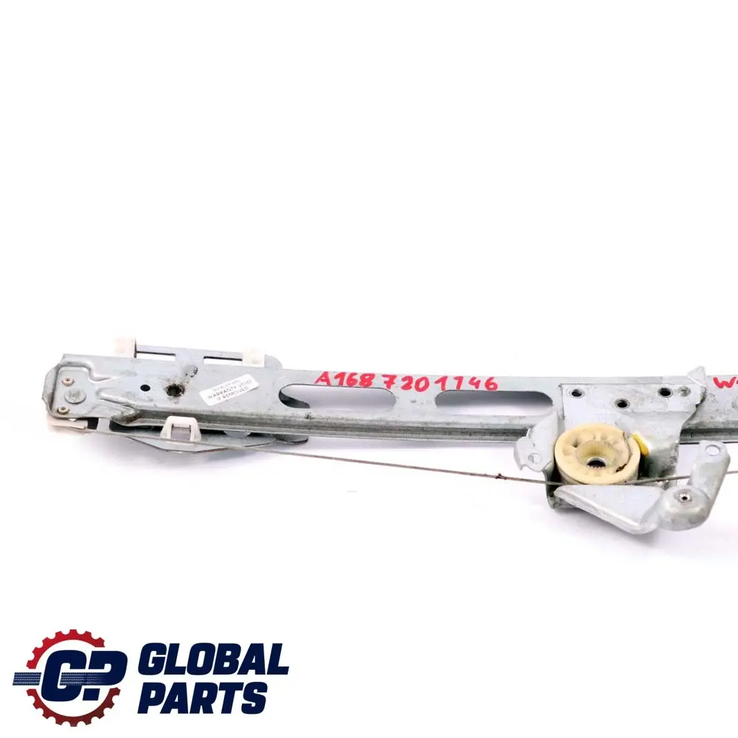 Mercedes W168 Front Left Door N/S Window Lifter Regulator - SKU A1687201146 - Part number A1687201146