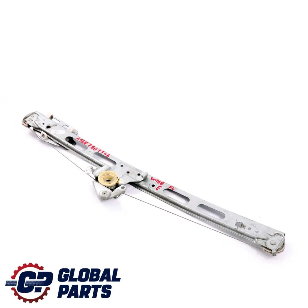 Mercedes W168 Front Left Door N/S Window Lifter Regulator - SKU A1687201146 - Part number A1687201146