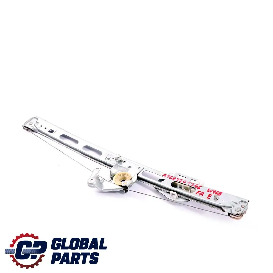 Front Right Door O/S Window Lifter Regulator to Mercedes W168 with Part number A1687201246 Mercedes W168 Front Right Door O/S Window Lifter Regulator - SKU A1687201246 - Part number A1687201246