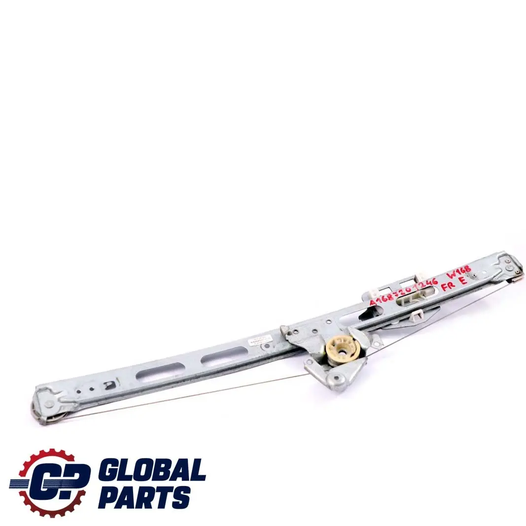 Mercedes-Benz W168 Porte Avant Droite Leve-vitre Regulateur pour à propos du numéro de pièce A1687201246 Mercedes-Benz W168 Porte Avant Droite Leve-vitre Regulateur - SKU A1687201246 - Numéro de pièce A1687201246
