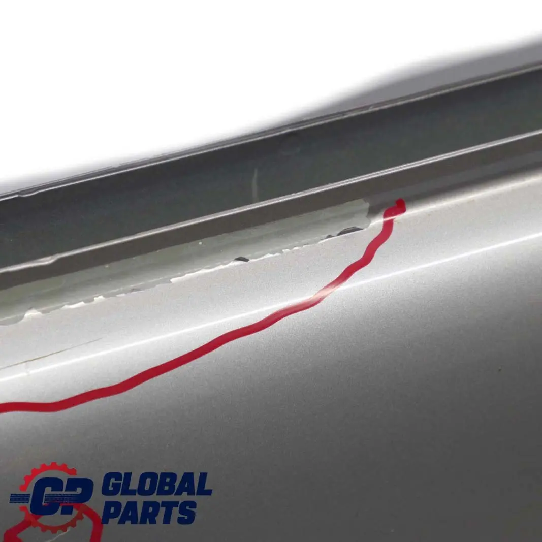 Mercedes W168 Puerta Delantera Derecha Plata Claro Lunar Metalizado - 706 - SKU A1687202005-MOON - Número de pieza A1687202005