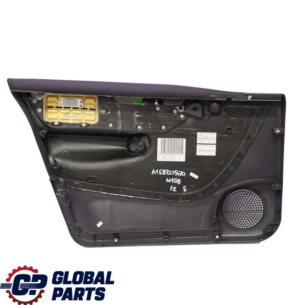 klasa W168 Boczek drzwi prawy przód do MERCEDES A o numerze A1687205470 MERCEDES A klasa W168 Boczek drzwi prawy przód - SKU A1687205470 - Numer Części A1687205470