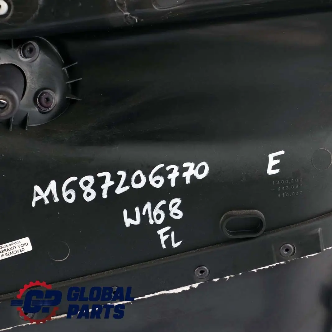 Mercedes-Benz A W168 Front Left N/S Door Card Trim Panel Cloth Slate Grey to with Part number A1687206770 Mercedes-Benz A W168 Front Left N/S Door Card Trim Panel Cloth Slate Grey - SKU A1687206770 - Part number A1687206770