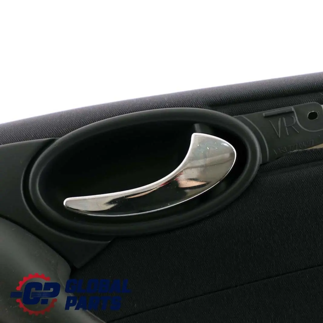 Front Right O/S Door Card Trim Panel Cloth Slate Grey to Mercedes A W168 with Part number A1687207070 Mercedes A W168 Front Right O/S Door Card Trim Panel Cloth Slate Grey - SKU A1687207070 - Part number A1687207070