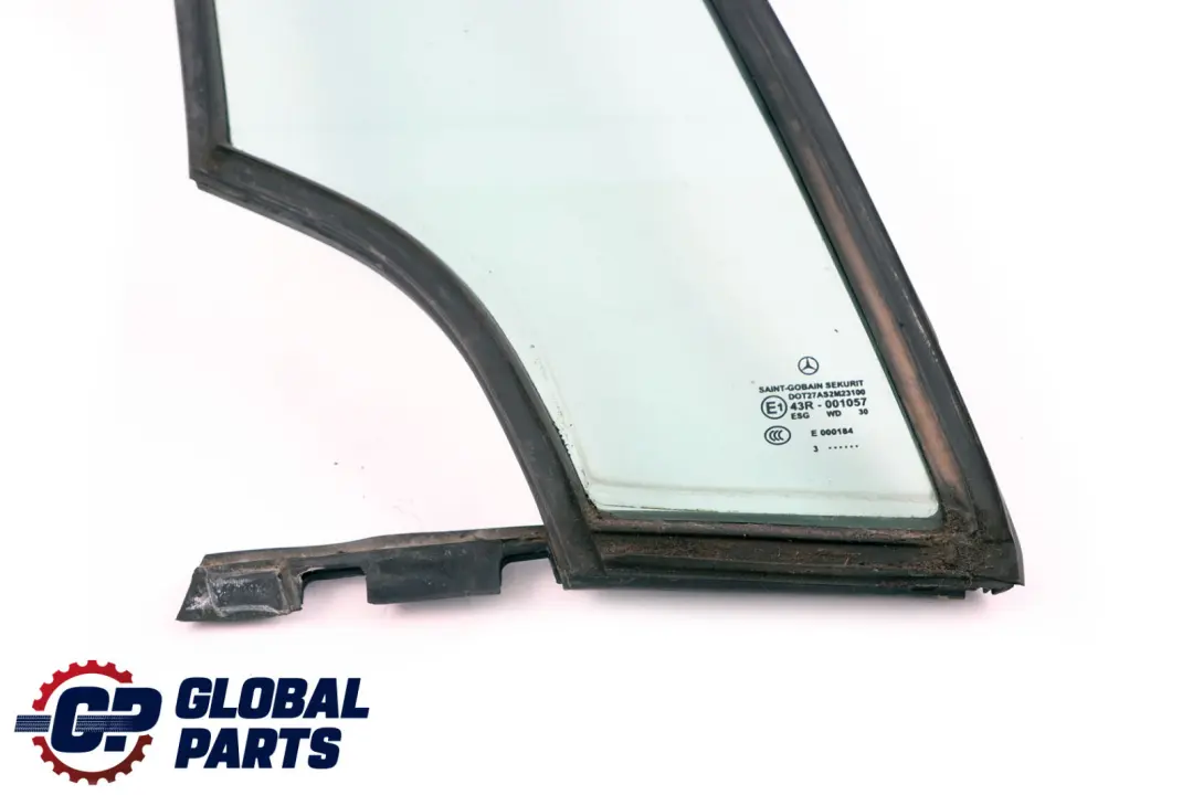 Mercedes-Benz A-Class W168 Front Right O/S Door Quarter Window AS2 to with Part number A1687250266 Mercedes-Benz A-Class W168 Front Right O/S Door Quarter Window AS2 - SKU A1687250266 - Part number A1687250266