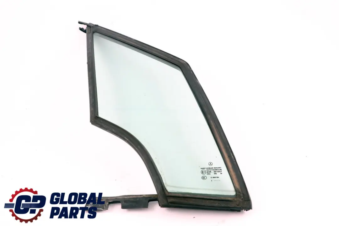 Mercedes-Benz A-Class W168 Front Right O/S Door Quarter Window AS2 to with Part number A1687250266 Mercedes-Benz A-Class W168 Front Right O/S Door Quarter Window AS2 - SKU A1687250266 - Part number A1687250266