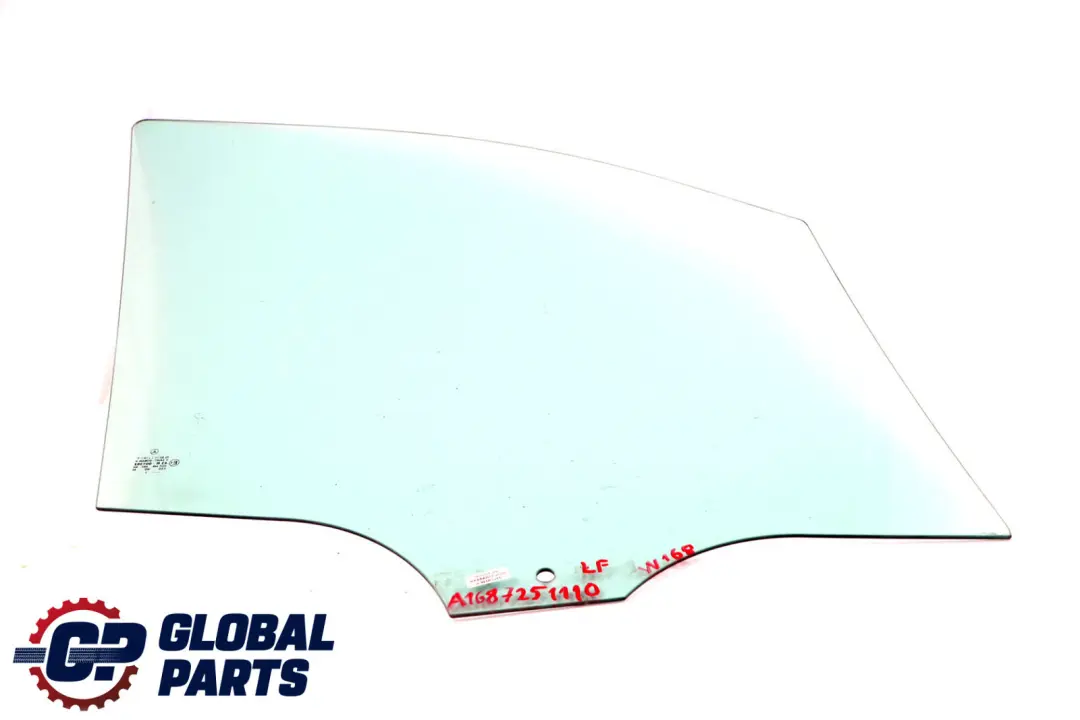 Mercedes W168 Front Side Window Glass AS2 Glazing Left N/S - SKU A1687251110 - Part number A1687251110