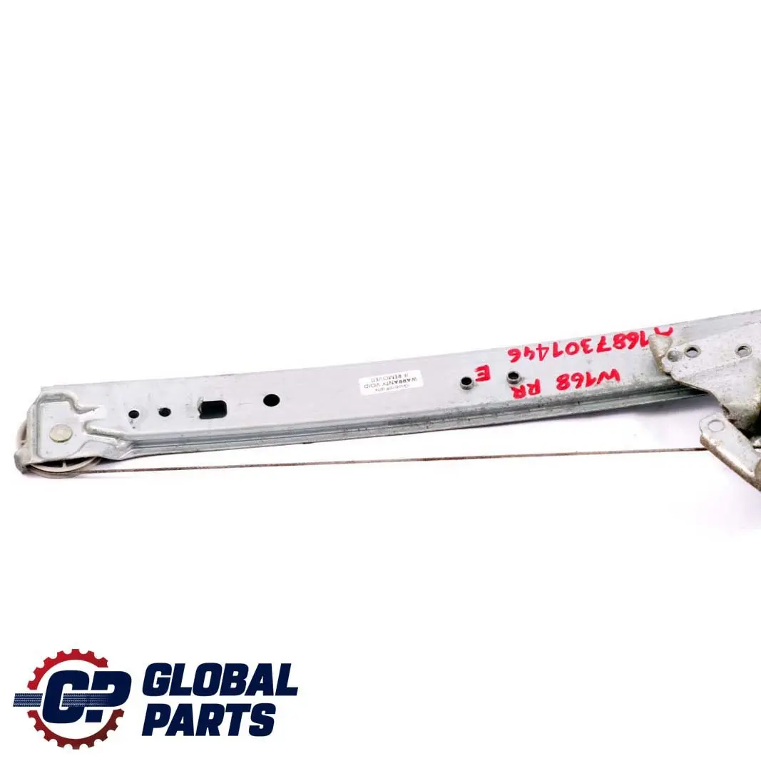 Mercedes-Benz A W168 Rear Right Door O/S Window Regulator Lifter to with Part number A1687301446 Mercedes-Benz A W168 Rear Right Door O/S Window Regulator Lifter - SKU A1687301446 - Part number A1687301446