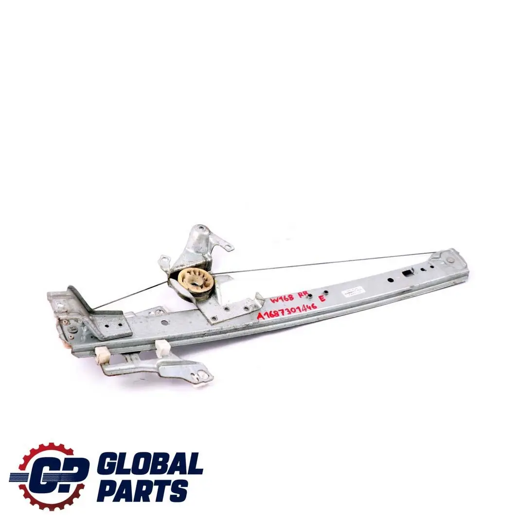 Mercedes-Benz A W168 Rear Right Door O/S Window Regulator Lifter to with Part number A1687301446 Mercedes-Benz A W168 Rear Right Door O/S Window Regulator Lifter - SKU A1687301446 - Part number A1687301446