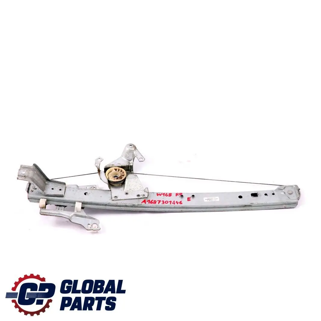 Mercedes-Benz A W168 Rear Right Door O/S Window Regulator Lifter to with Part number A1687301446 Mercedes-Benz A W168 Rear Right Door O/S Window Regulator Lifter - SKU A1687301446 - Part number A1687301446