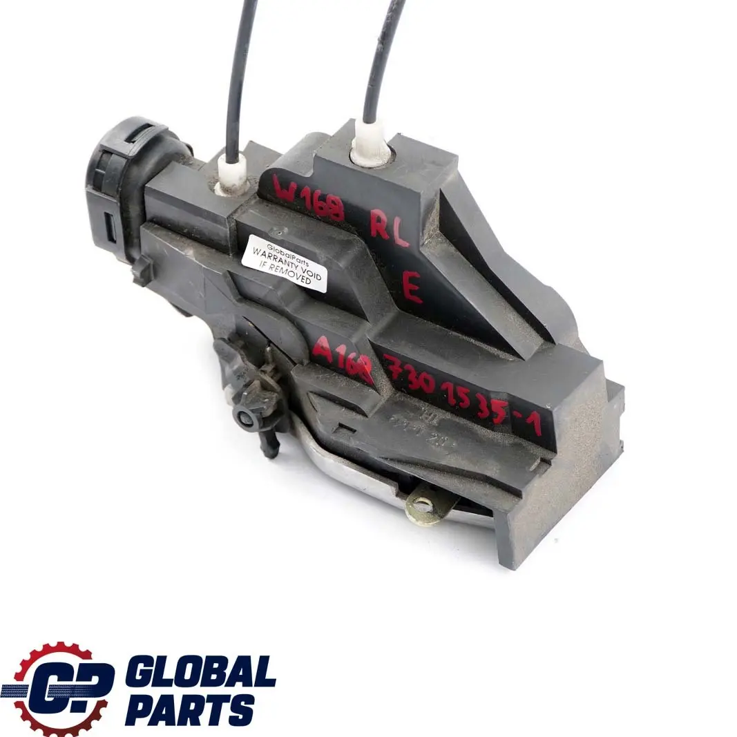 Attuatore meccanismo chiusura della porta posteriore sinistra per Mercedes W168 1 con numero di parte A1687301535 Mercedes W168 1 Attuatore meccanismo chiusura della porta posteriore sinistra - SKU A1687301535-1 - Numero di parte A1687301535
