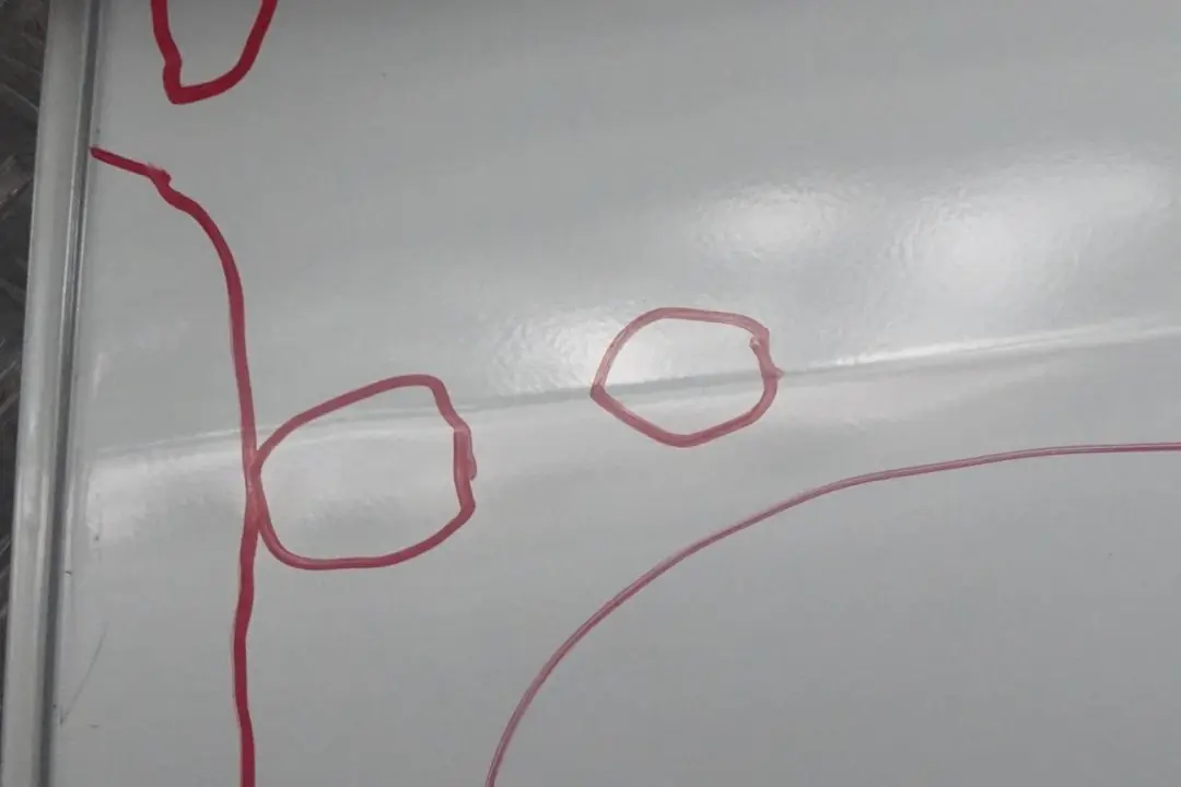 Class W168 Door Rear Left N/S Polar Silver Metallic - 761U to Mercedes A with Part number A1687302305 Mercedes A Class W168 Door Rear Left N/S Polar Silver Metallic - 761U - SKU A1687302305-PS - Part number A1687302305