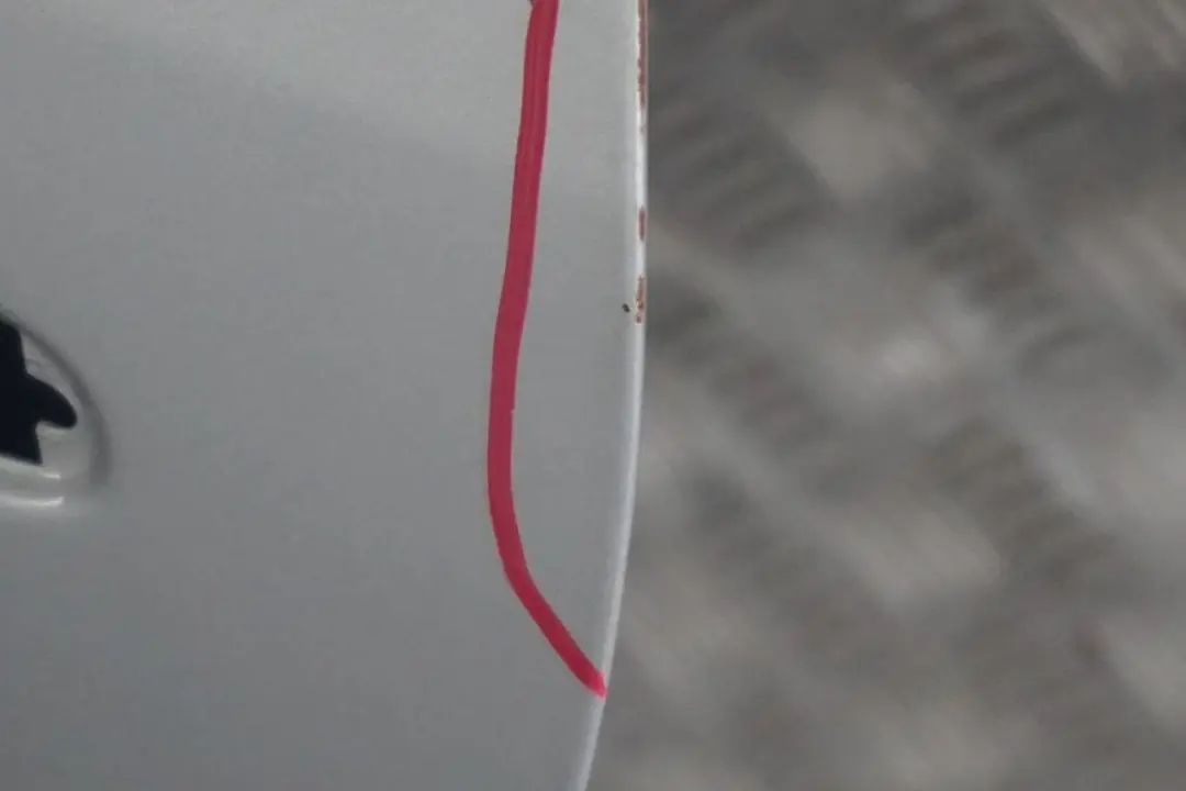 Class W168 Door Rear Left N/S Polar Silver Metallic - 761U to Mercedes A with Part number A1687302305 Mercedes A Class W168 Door Rear Left N/S Polar Silver Metallic - 761U - SKU A1687302305-PS - Part number A1687302305