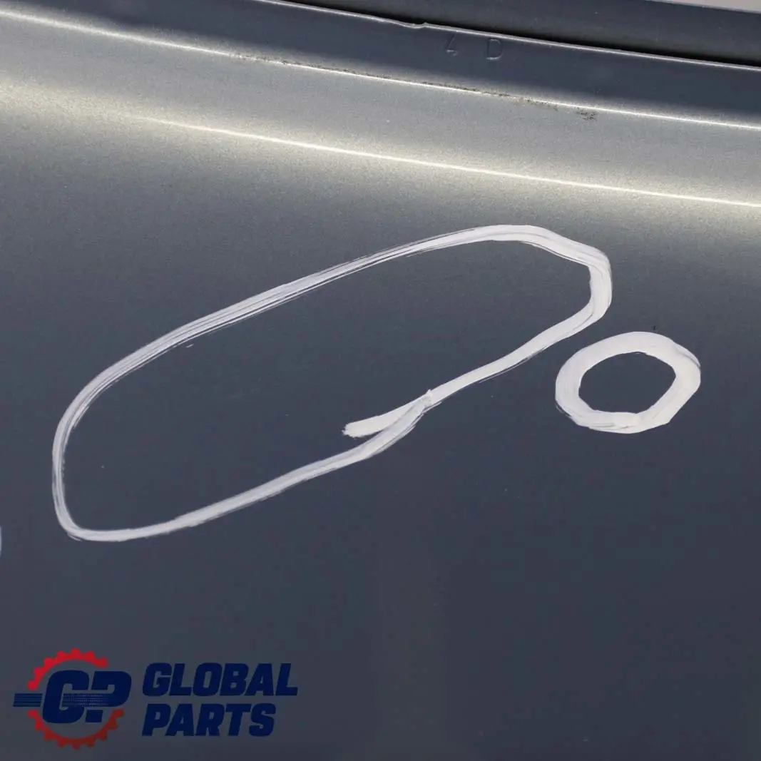  Mercedes-Benz A-Klasse W168 Tür Hinten Rechts Kumulusgrau Metallic - 757 - SKU A1687302405-CUG - Teilenummer A1687302405