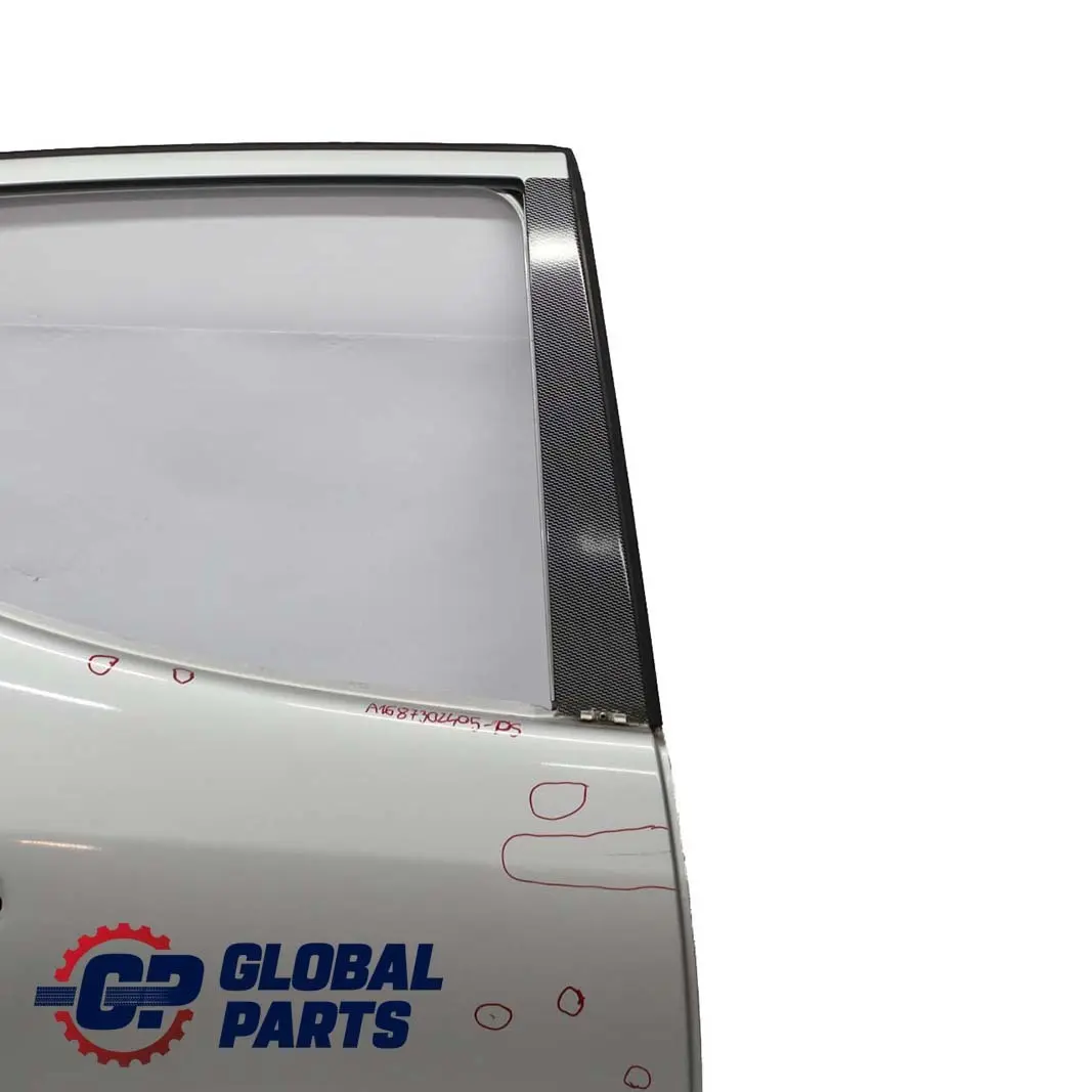  Mercedes-Benz Clase A W168 Puerta Trasera Derecha Plata Polar Metalizado - 761 - SKU A1687302405-PS - Número de pieza A1687302405