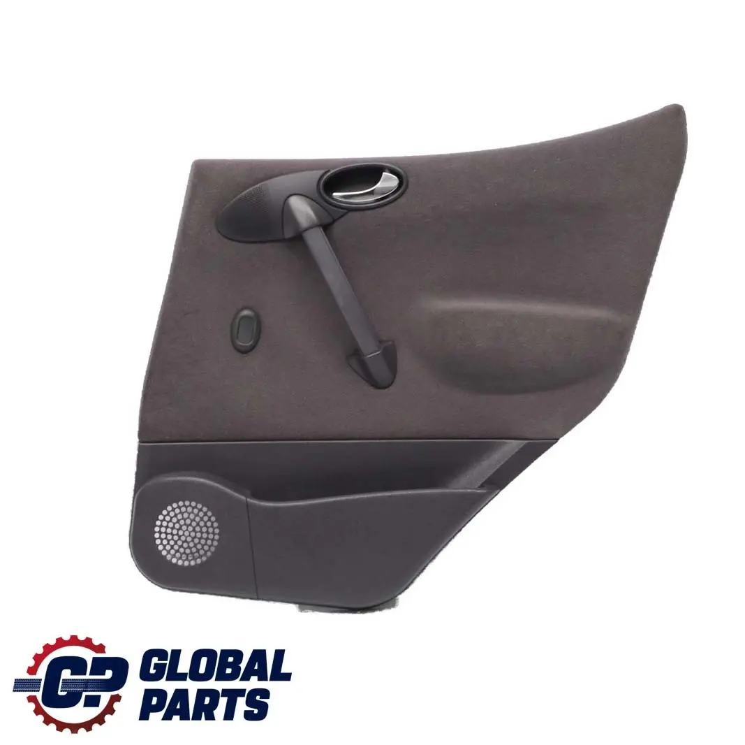 Mercedes-Benz A-Class W168 Rear Right O/S Door Card Trim Panel Cloth Slate Grey to with Part number A1687303070 Mercedes-Benz A-Class W168 Rear Right O/S Door Card Trim Panel Cloth Slate Grey - SKU A1687303070 - Part number A1687303070