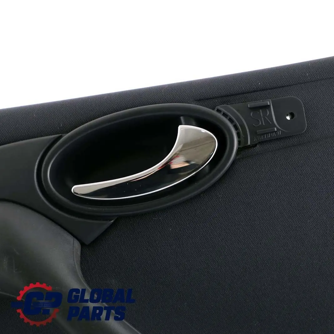  Mercedes-Benz A W168 V168 Rear Right O/S Door Card Trim Panel Cloth Slate Grey - SKU A1687306670 - Part number A1687306670
