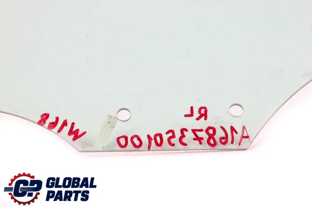 Mercedes-Benz W168 Arriere Gauche Bleu Verre Vitre AS2 pour à propos du numéro de pièce A1687350100 Mercedes-Benz W168 Arriere Gauche Bleu Verre Vitre AS2 - SKU A1687350100 - Numéro de pièce A1687350100