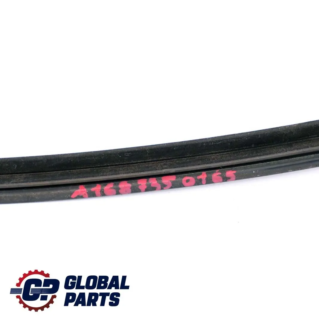  Mercedes-Benz A W168 Rear Left Door N/S Window Sealing Rail Outside - SKU A1687350165 - Part number A1687350165