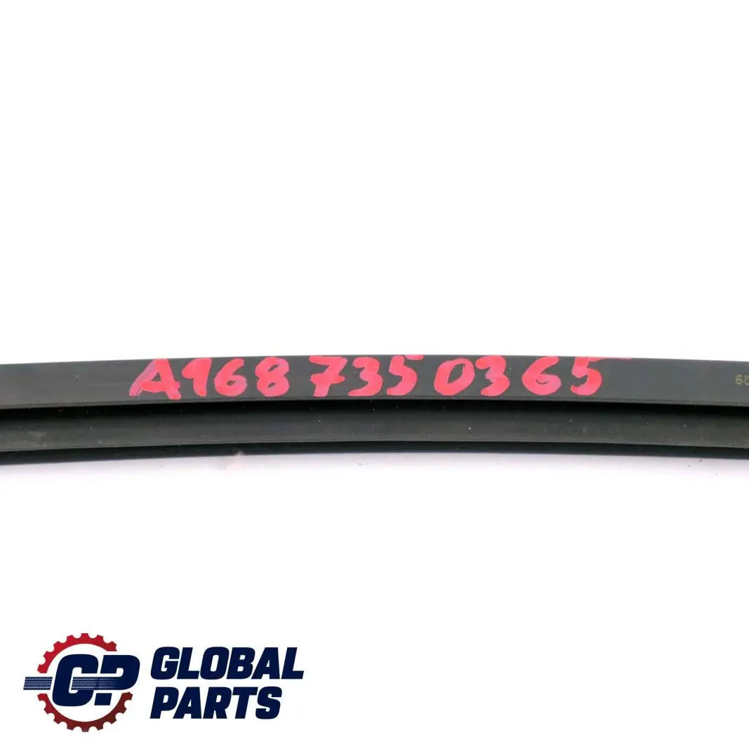  Mercedes-Benz A W168 Rear Left Door N/S Window Sealing Rail Inside - SKU A1687350365 - Part number A1687350365