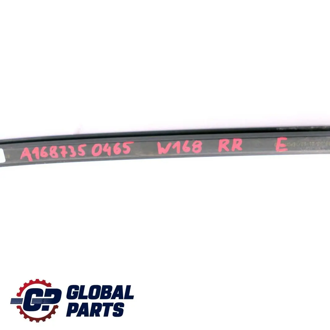  Mercedes-Benz A W168 Rear Right Door O/S Window Sealing Rail Inside - SKU A1687350465 - Part number A1687350465