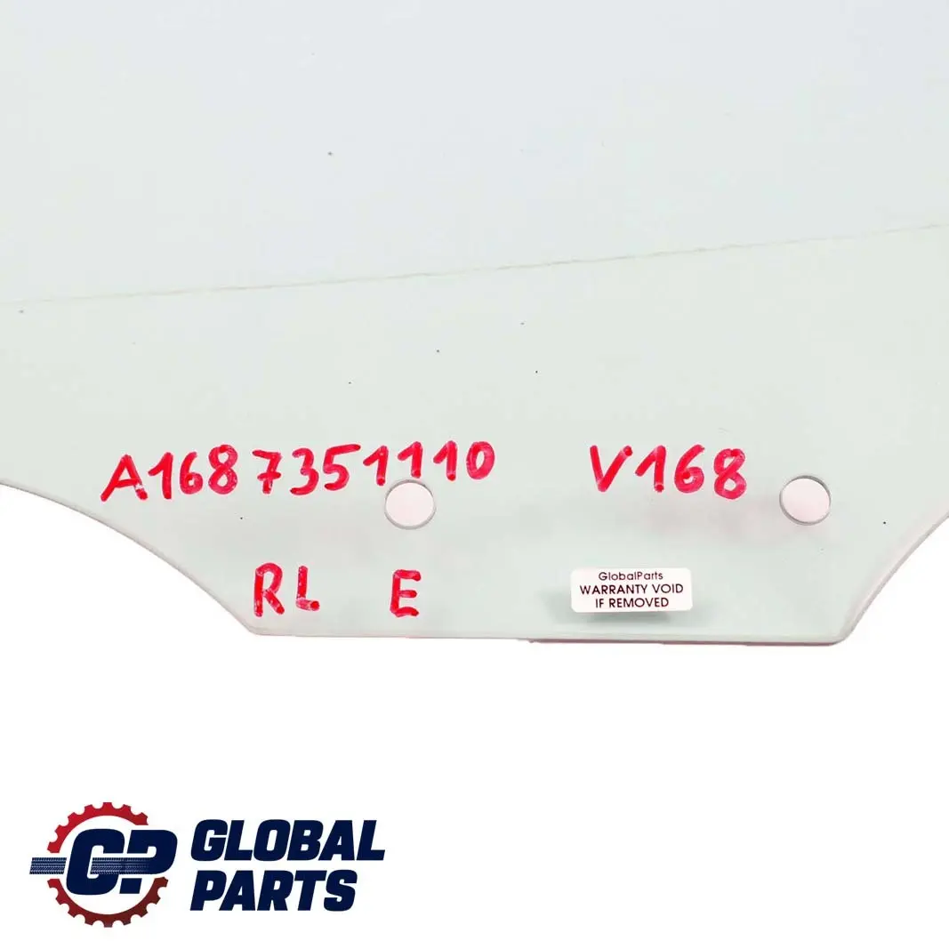 Mercedes-Benz A-Class W168 Rear Door Left N/S Window Glass AS2 to with Part number A1687351110 Mercedes-Benz A-Class W168 Rear Door Left N/S Window Glass AS2 - SKU A1687351110 - Part number A1687351110