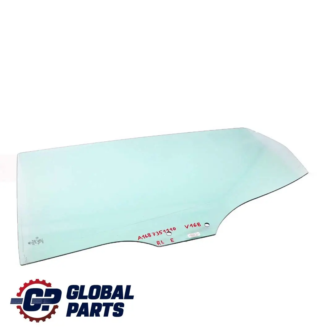 Mercedes-Benz W168 Arriere Gauche Bleu Verre Vitre AS2 pour à propos du numéro de pièce A1687351110 Mercedes-Benz W168 Arriere Gauche Bleu Verre Vitre AS2 - SKU A1687351110 - Numéro de pièce A1687351110