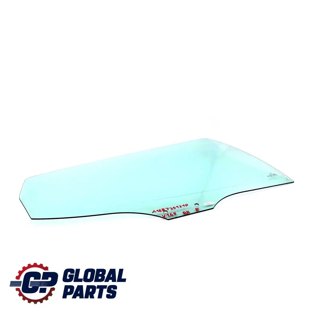 Mercedes-Benz A-Class W168 Rear Door Right O/S Window Glass AS2 to with Part number A1687351210 Mercedes-Benz A-Class W168 Rear Door Right O/S Window Glass AS2 - SKU A1687351210 - Part number A1687351210