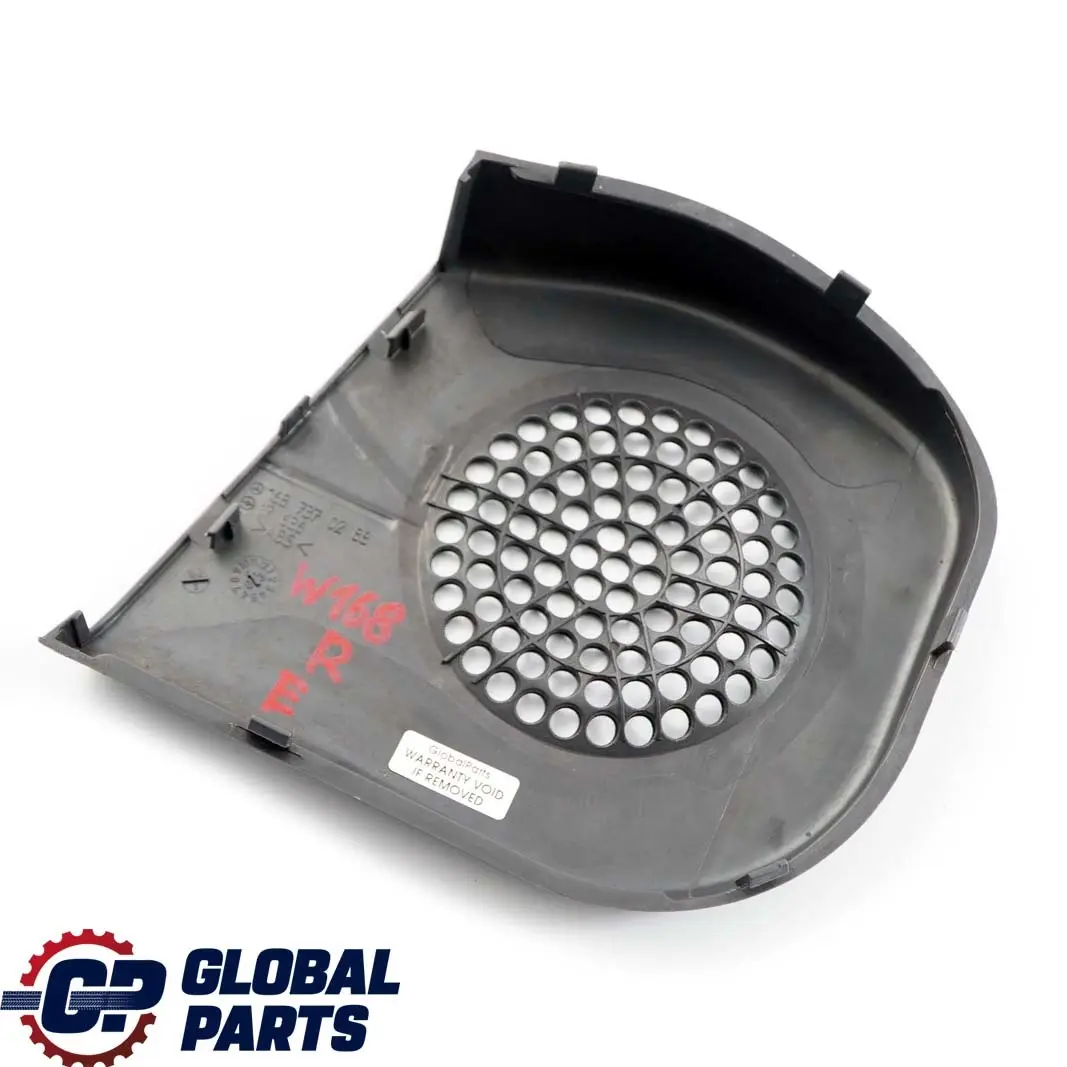 Mercedes-Benz A-Class W168 Door Speaker Cover Trim Rear Right O/S to with Part number A1687370288 Mercedes-Benz A-Class W168 Door Speaker Cover Trim Rear Right O/S - SKU A1687370288 - Part number A1687370288