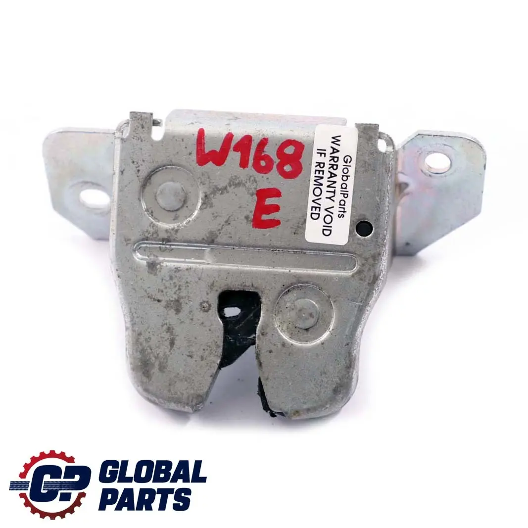 Zamek Klapy Bagażnika Tył do MERCEDES W168 o numerze A1687400236 MERCEDES W168 Zamek Klapy Bagażnika Tył - SKU A1687400236 - Numer Części A1687400236
