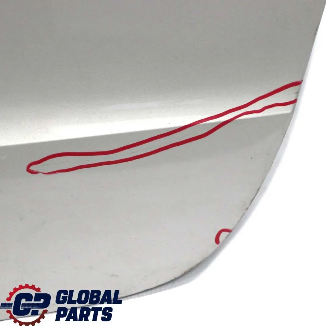  Mercedes-Benz A-Class W168 Boot Trunk Lid Tailgate Polar Silver Metallic - 761 - SKU A1687405205-PLS - Part number A1687405205