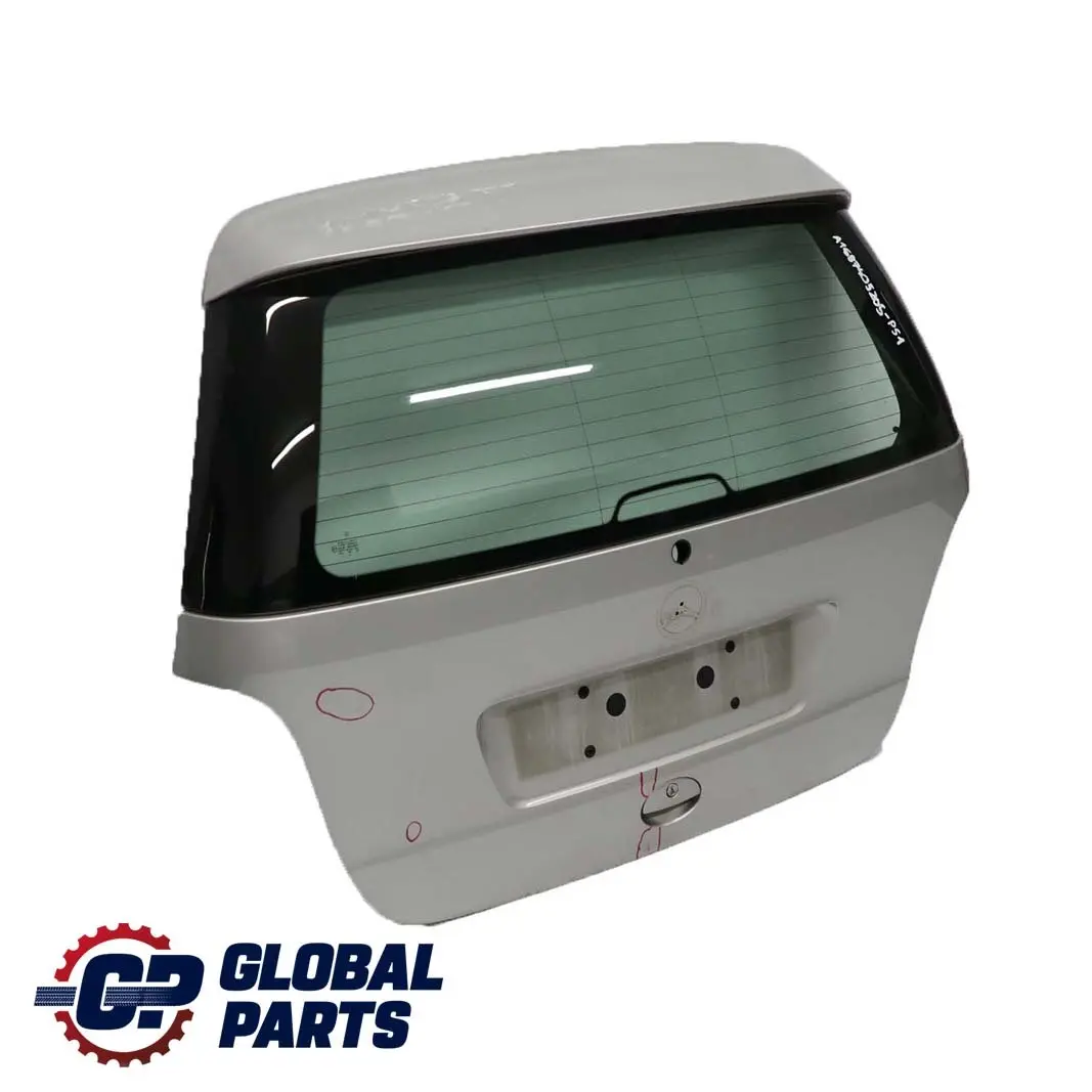 Benz A Class W168 Boot Trunk Lid Tailgate Polar Silver Metallic - 761 to Mercedes with Part number A1687405205 Mercedes Benz A Class W168 Boot Trunk Lid Tailgate Polar Silver Metallic - 761 - SKU A1687405205-PS1 - Part number A1687405205