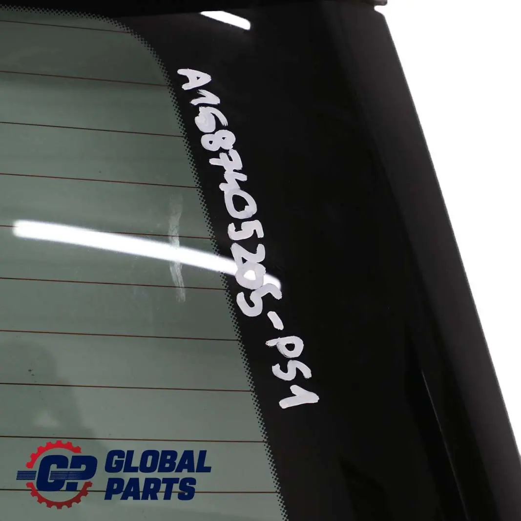 Benz A Class W168 Boot Trunk Lid Tailgate Polar Silver Metallic - 761 to Mercedes with Part number A1687405205 Mercedes Benz A Class W168 Boot Trunk Lid Tailgate Polar Silver Metallic - 761 - SKU A1687405205-PS1 - Part number A1687405205